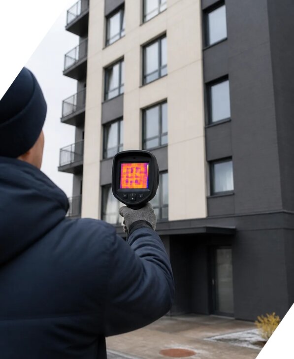 Тепловизионное обследование зданий в Королёве от 5199 р. | ЭкспертизаРоссия
